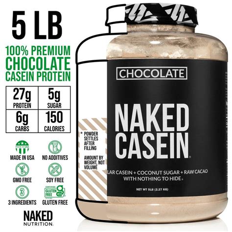 naked casin|NAKED nutrition Naked Chocolate Casein